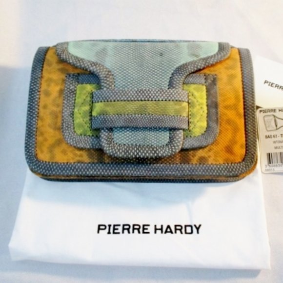Pierre Hardy Handbags - NEW PIERRE HARDY ALPHA SAC Clutch Shoulder Purse